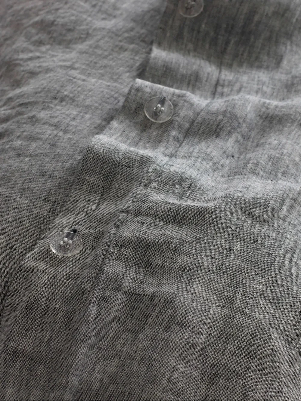 NWT Quince European Linen King/Cal King Duvet Cover - Charcoal Chambray